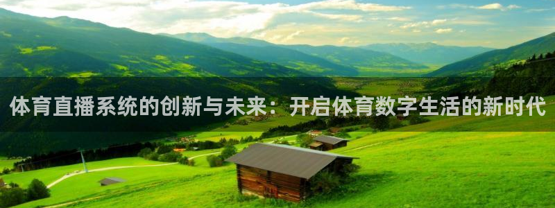 体育直播系统的创新与未来：开启体育数字生活的新时代